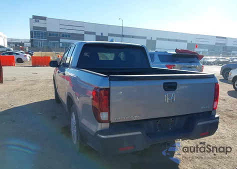 2019 Honda Ridgeline Rt from USA, damaged, VIN 5FPYK2F21KB005754